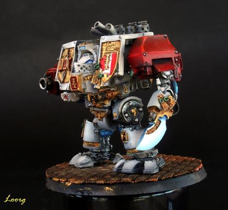 Arma Némesis del Dreadnought Mark IV de los Caballeros Grises