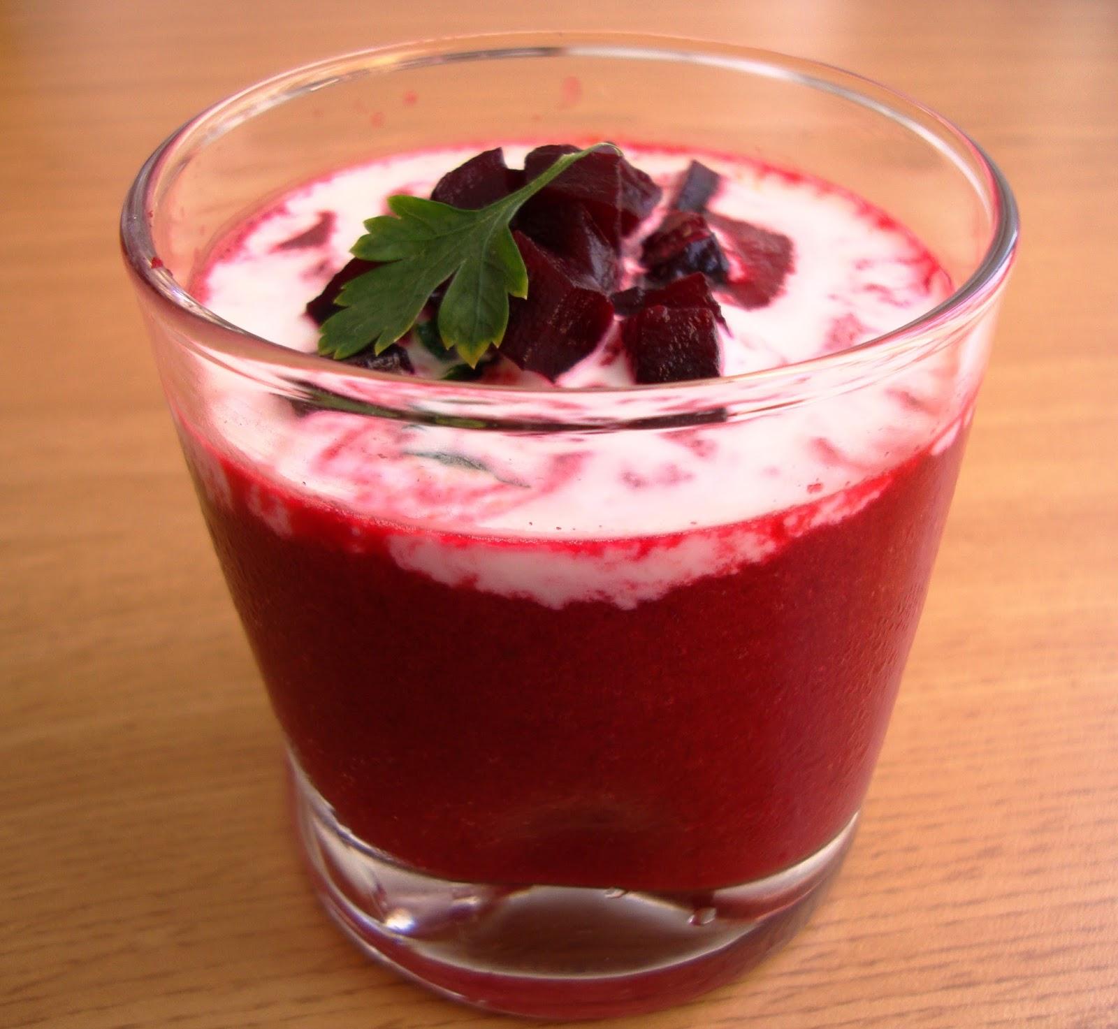 Gazpacho de remolacha