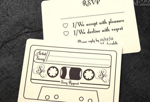 rsvp original para bodas