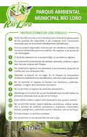 Parque Municipal Ambiental Río Loro -Ochomogo, Cartago-