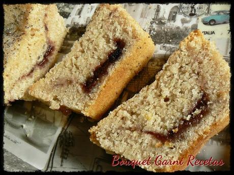 Budín de limón y frutos rojos (sin huevo, sin leche y sin manteca)