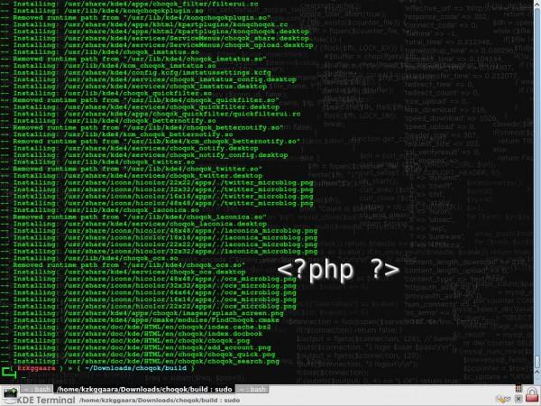 Cómo instalar la última versión de Choqok (compilando) en Debian, Ubuntu o derivados