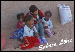 Emotiva carta de los niños saharauis refugiados en los campamentos de Tinduf