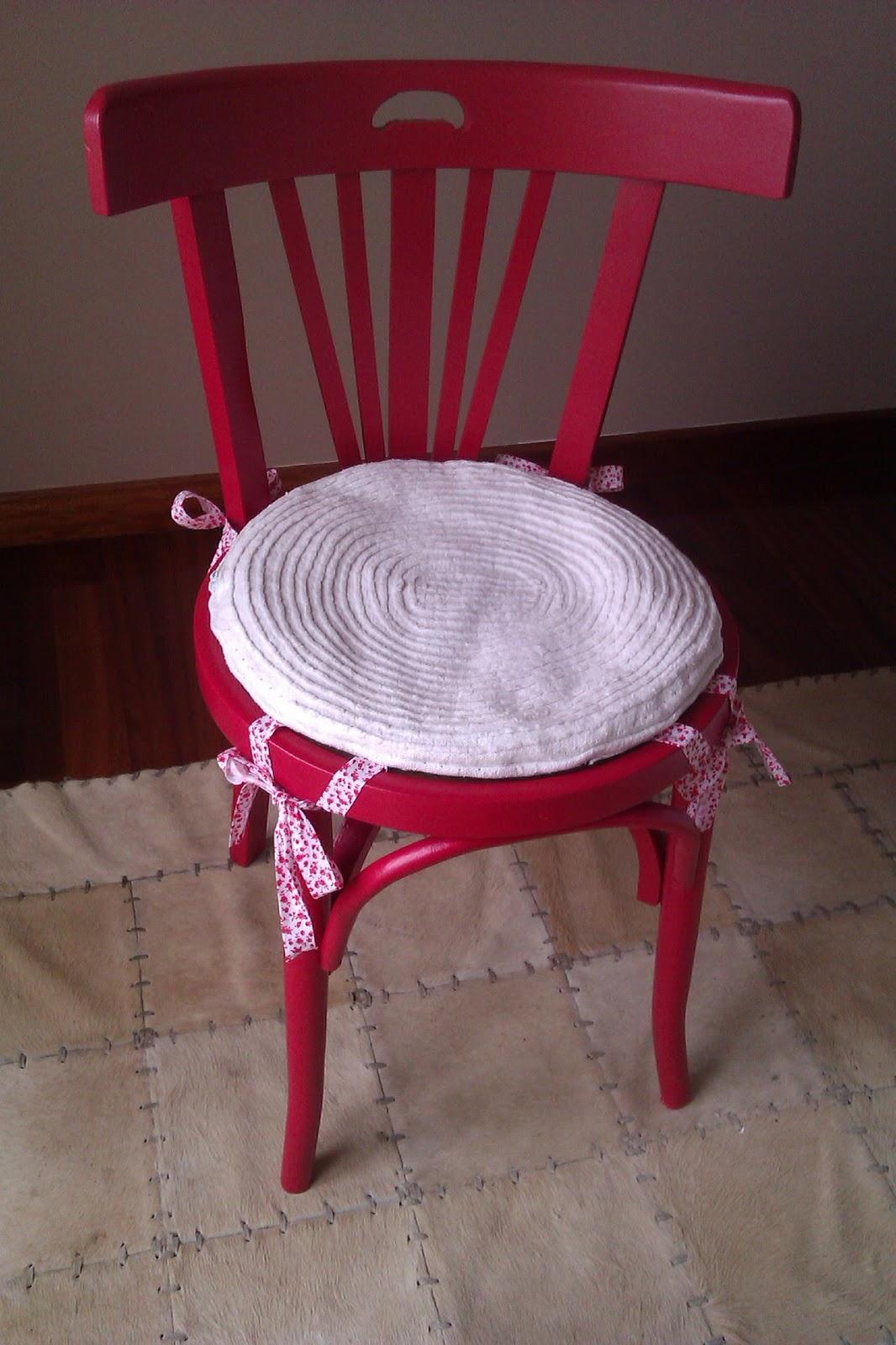 ♥ ♥ ♥ SILLA THONET ( O SU PRIMA-HERMANA) TRANSFORMADA!!! ANTES Y DESPUÉS