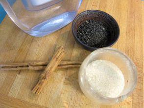 Infusión fría de té verde y canela para el verano