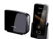 Teléfonos inalámbricos Panasonic Android Cream Sandwich