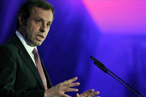 Rosell asegura que los israelíes y los palestinos son del Barça