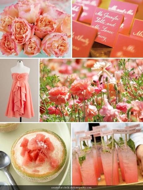 Coral wedding ideas