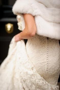 vestidos de novia invierno