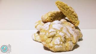 Dulces de eid al-fitr 2. Mlewza- Gribha de almendras.