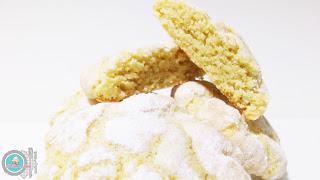 Dulces de eid al-fitr 2. Mlewza- Gribha de almendras.