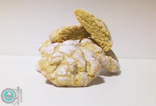 Dulces de eid al-fitr 2. Mlewza- Gribha de almendras.