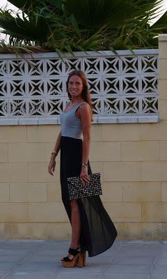 Bicolor maxidress Bicolor maxidress