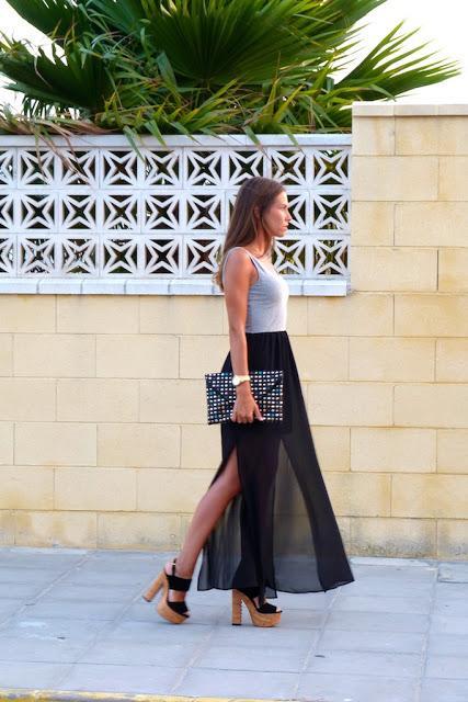 Bicolor maxidress Bicolor maxidress