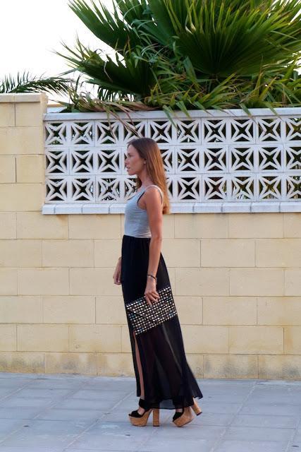 Bicolor maxidress Bicolor maxidress