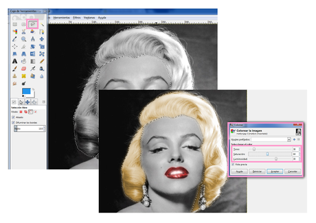 Como colorear fotos antiguas con GIMP