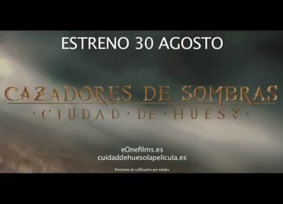 eOne Films lanza el primer Spot publicitario de Ciudad de Hueso en España