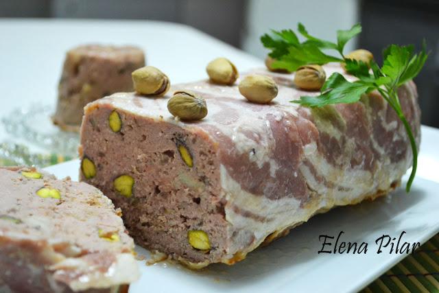 Pastel de Pavo con Pistachos
