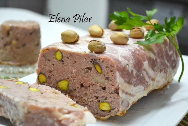Pastel de Pavo con Pistachos