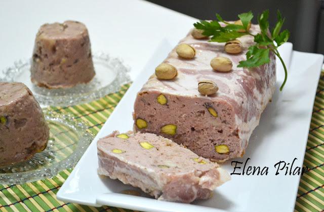 Pastel de Pavo con Pistachos