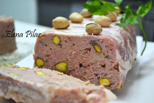 Pastel de Pavo con Pistachos