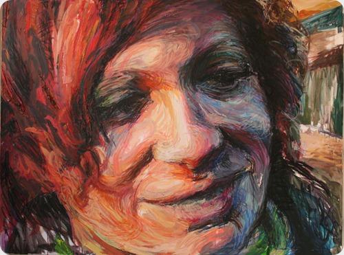 gyftakis  θεώνη, μικτή τεχνική σε καμβά, 120χ160cm