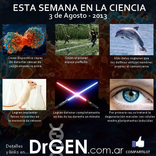 semana en ciencia Esta semana en ciencia – 3 de Agosto 2013