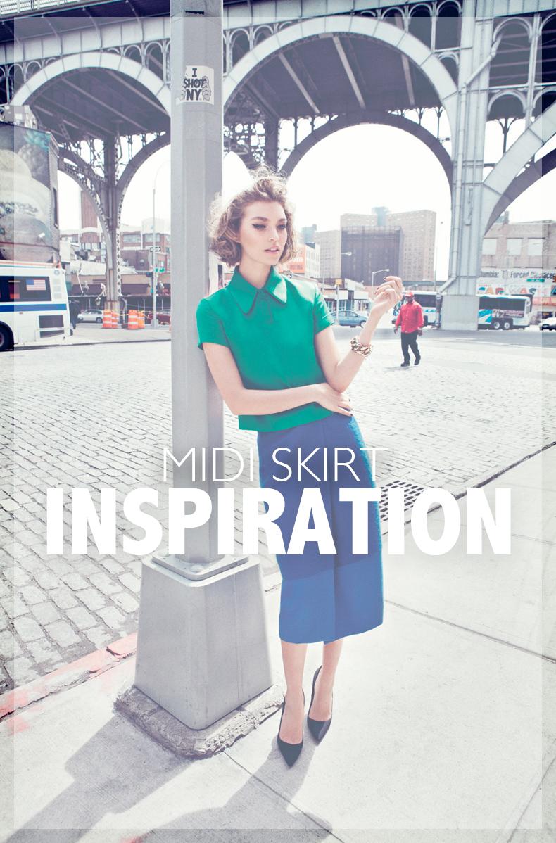 MIDI SKIRTS INSPIRATION