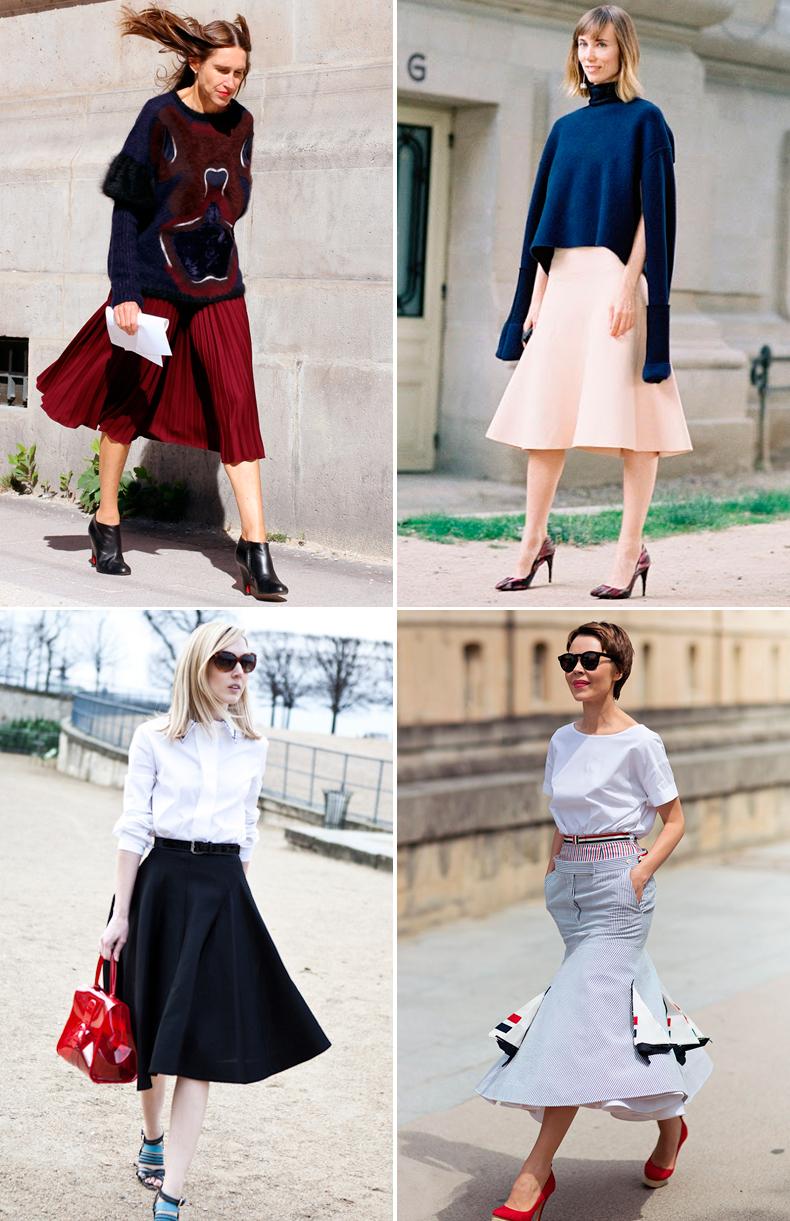 MIDI SKIRTS INSPIRATION