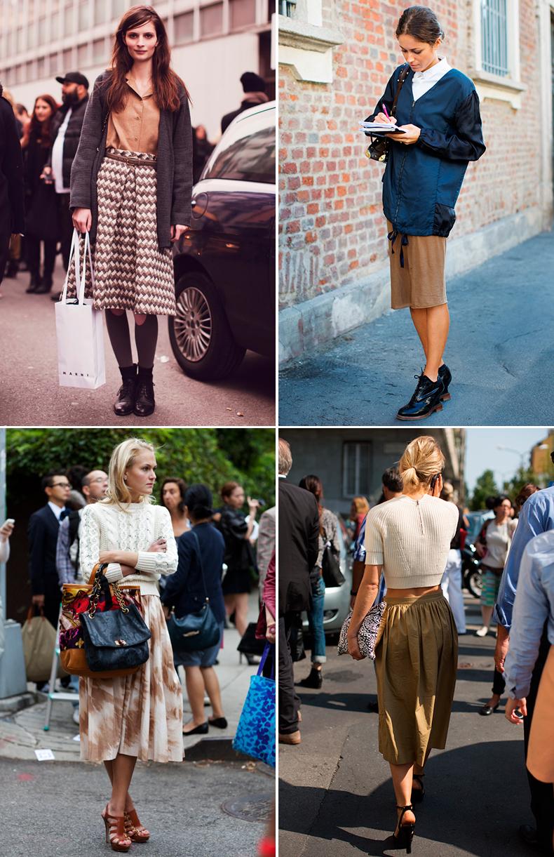 MIDI SKIRTS INSPIRATION