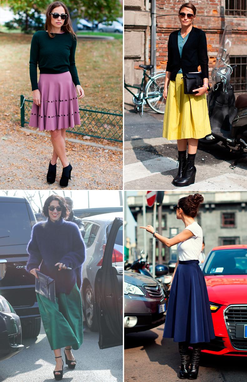 MIDI SKIRTS INSPIRATION