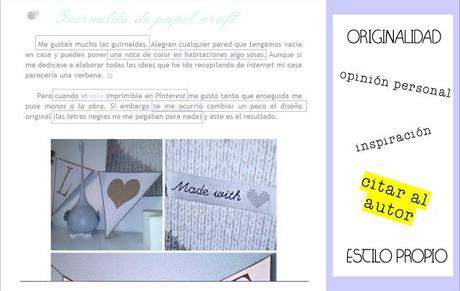 Crear contenido de calidad para el Blog Crear contenido de calidad para el Blog