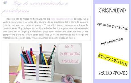 Crear contenido de calidad para el Blog Crear contenido de calidad para el Blog