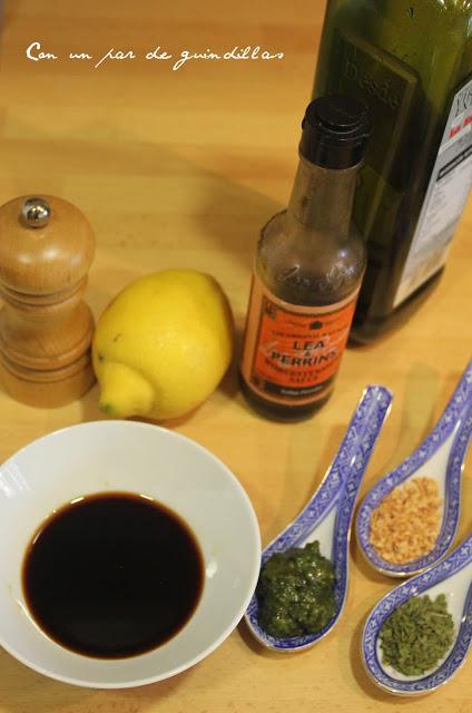 Filete de buey marinado