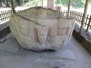 Ruinas mayas de Quiriguá. Guatemala
