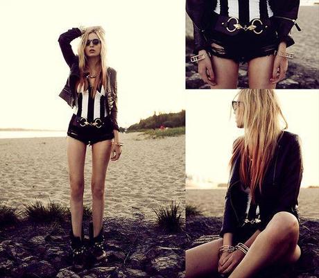 [Trend alert] How to wear leather in August