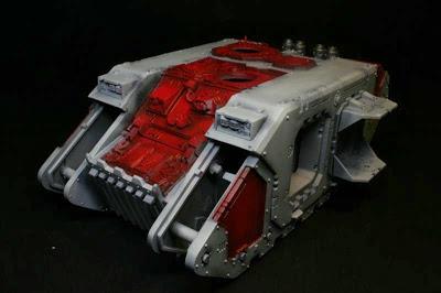 Land Raider sin lavado de óleo