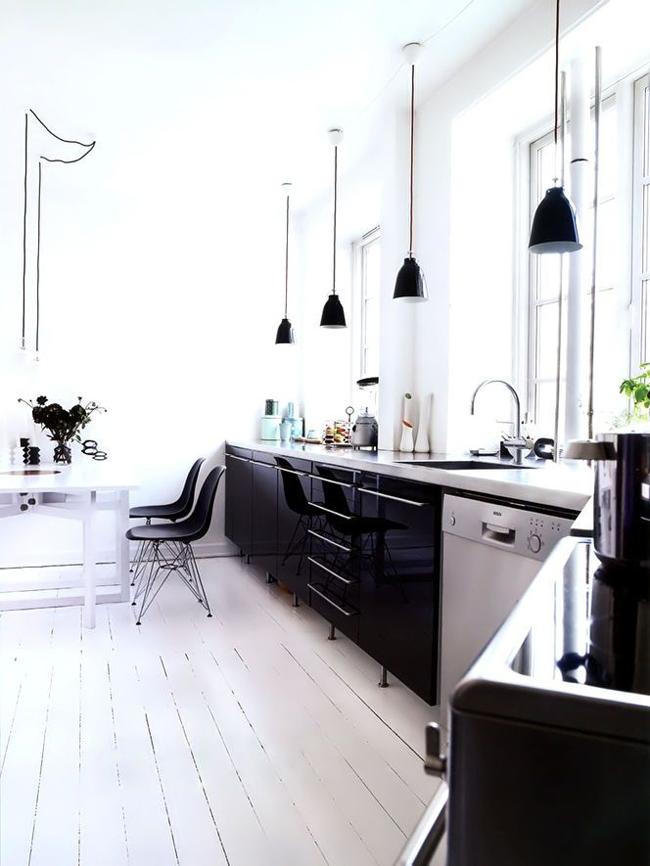 cocinas: inspiración en blanco