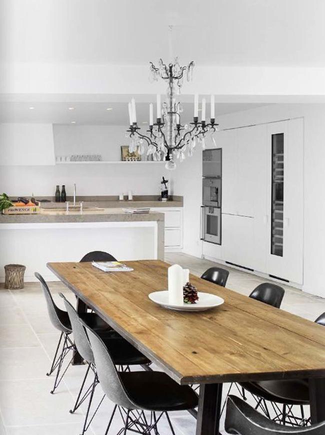 cocinas: inspiración en blanco