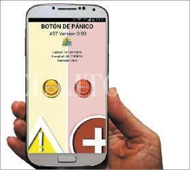 Boton de Panico: una aplicacion para Android.