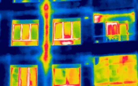Con la termografía podemos ver las fugas de energía de nuestras viviendas