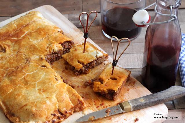 Empanada casera de carne picada