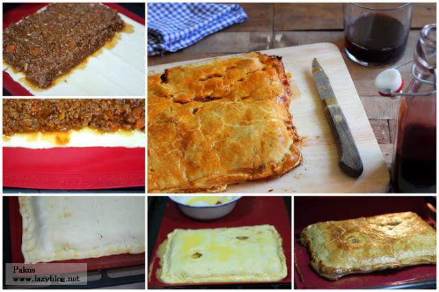 Empanada casera de carne picada