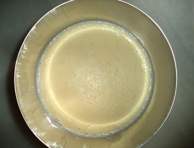 Helado de Nata con Crema Inglesa