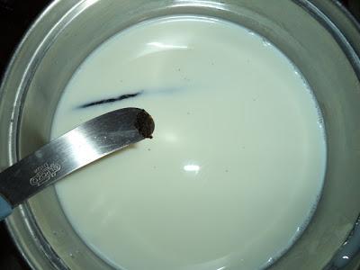 Helado de Nata con Crema Inglesa