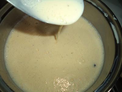 Helado de Nata con Crema Inglesa