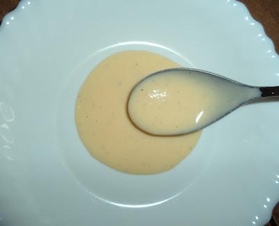 Helado de Nata con Crema Inglesa