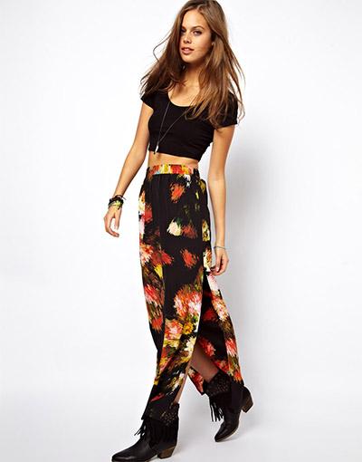 Maxi faldas estivales