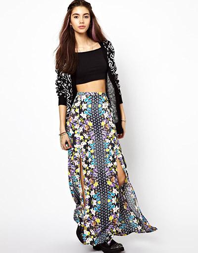 Maxi faldas estivales