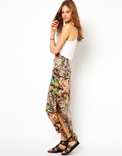 Maxi faldas estivales